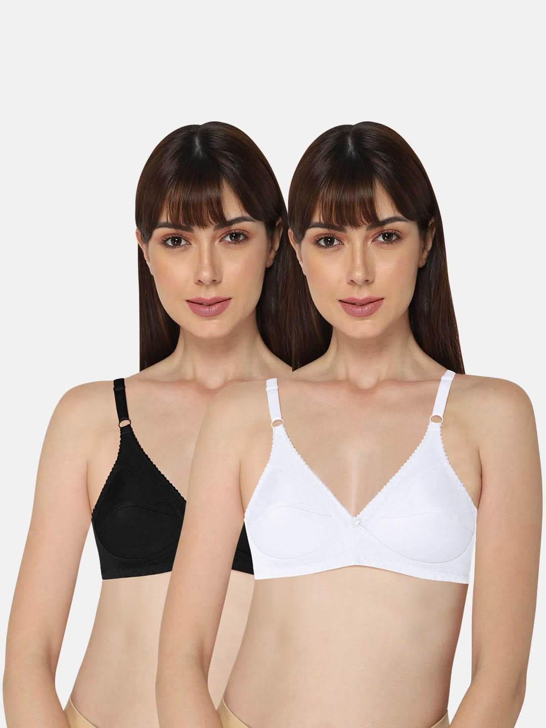 Naidu Hall Charmi Knitwear Bra Combo Pack – Soft, Supportive, and Comfortable Bras for Everyday Wear (C02) - Naidu Hall Family Store
