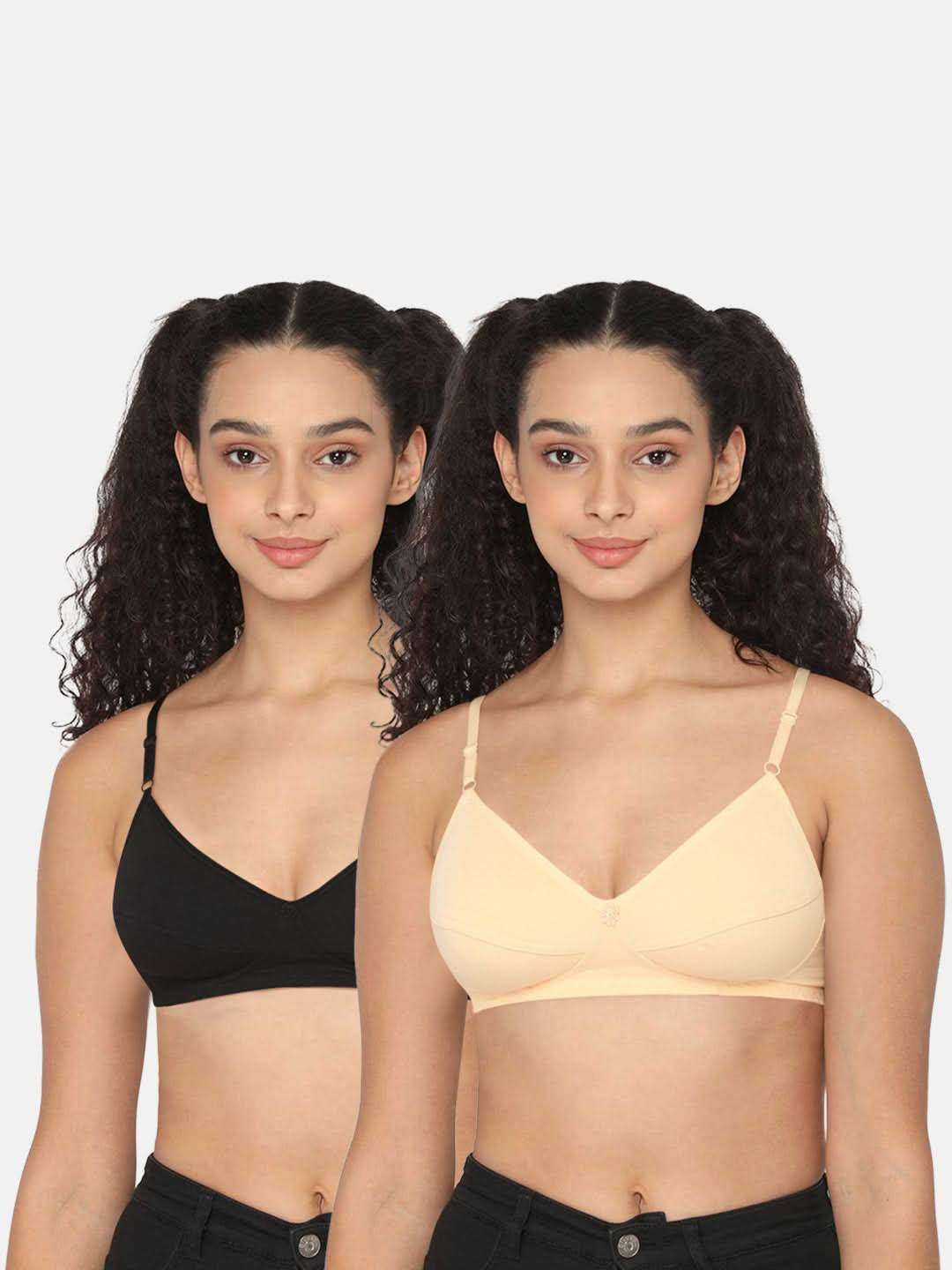 Naidu Hall Glori Knitwear Bra Combo Pack – Soft, Comfortable, and Supportive Bras for Everyday Wear (C01) - Naidu Hall Family Store