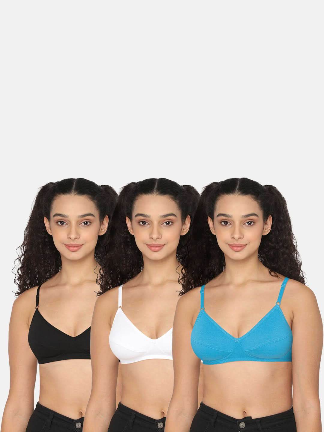 Naidu Hall Glori Knitwear Bra Combo Pack – Soft, Comfortable, and Supportive Bras for Everyday Wear (C41) - Naidu Hall Family Store