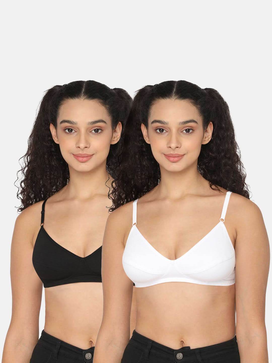 Naidu Hall Glori Knitwear Bra Combo Pack – Soft, Supportive and Comfortable Bras for Everyday Wear (C02) - Naidu Hall Family Store