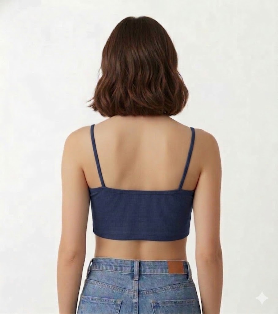 Women’s Padded Sport Bra | Medium Coverage, Spaghetti-Strap Comfort – Pull-On Style - 8881