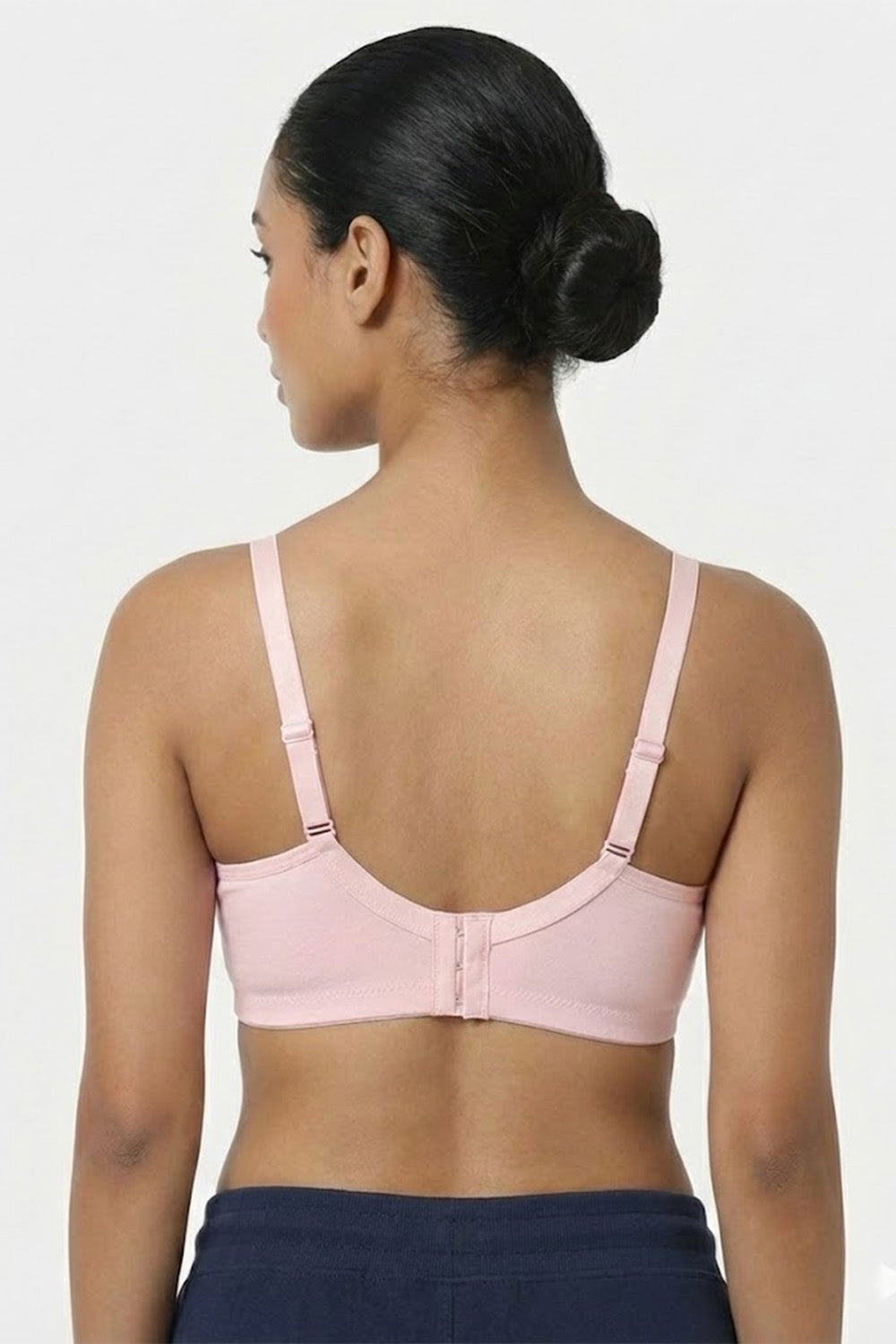 Teen Girls’ Lace Padded Bra – High-Coverage, Seamless & Sweat-Friendly Comfort - 2855