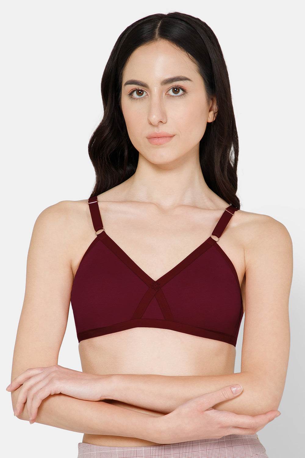 Naidu Hall Non-Wired Non-Padded Adjustable Straps T-Shirt Bra - Pretti - Naidu Hall Family Store