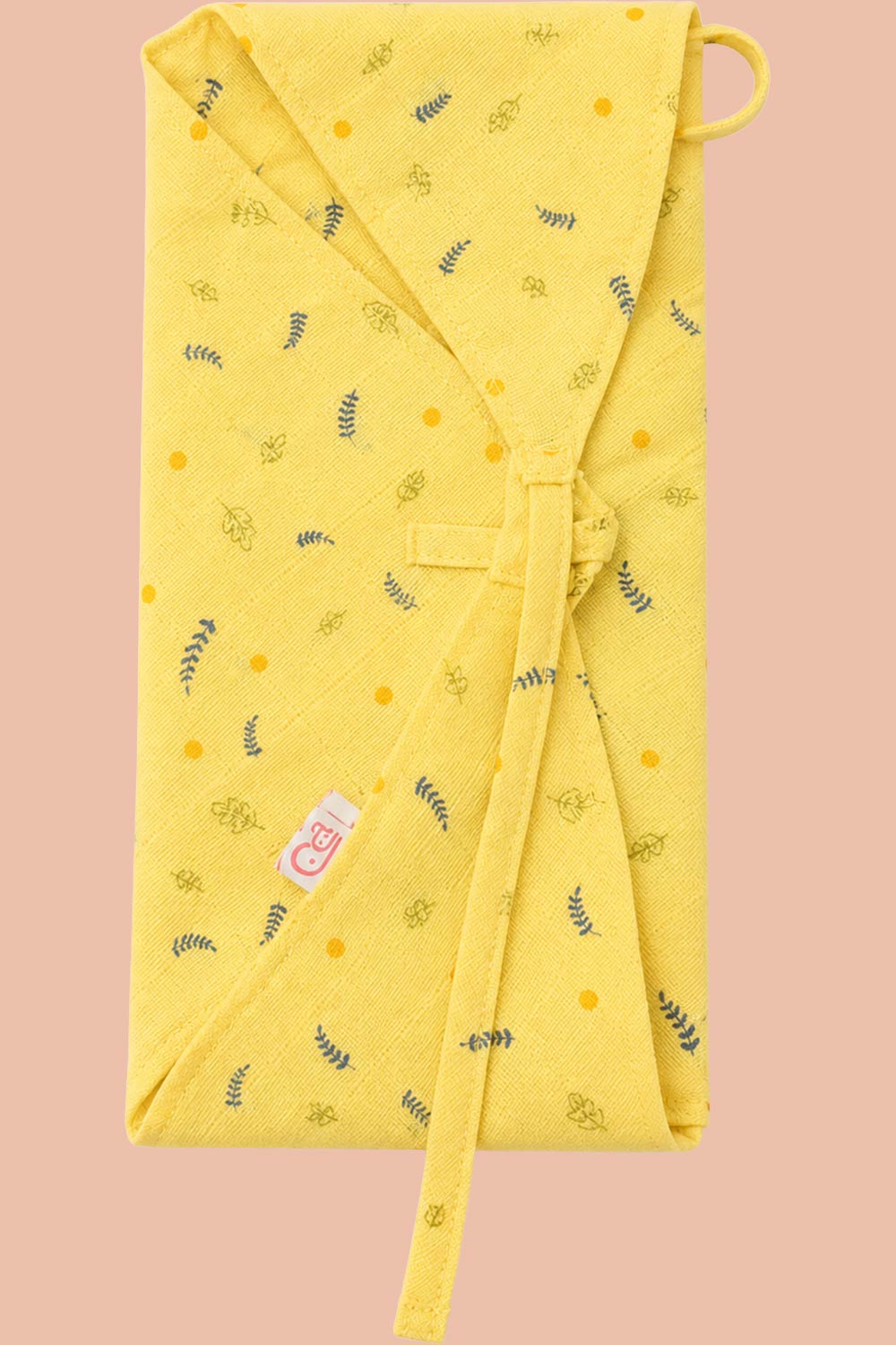 Oh Baby 100% Pure Cotton Nappy Pad – Soft Reusable Baby Insert Pad for Newborns & Infants | Gentle Everyday Comfort - Yellow - TRPR