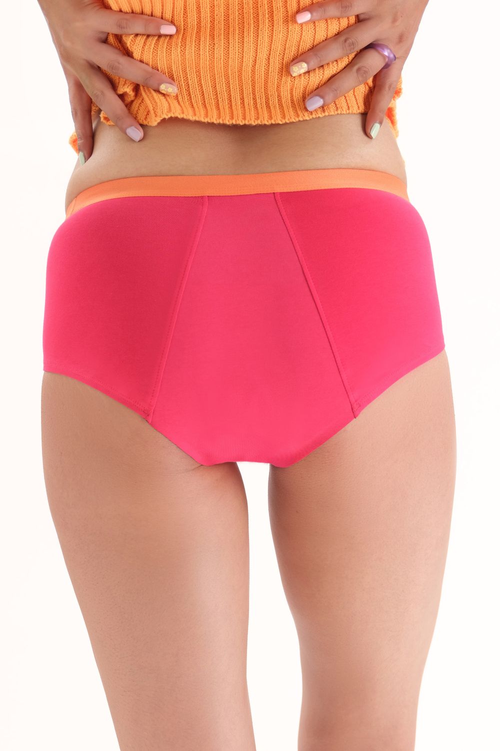 Mahina Teen Period Panty for Girls – Reusable Leak-Proof Cotton Period Underwear with 12-Hour Protection | Mid-Waist Bikini Fit
