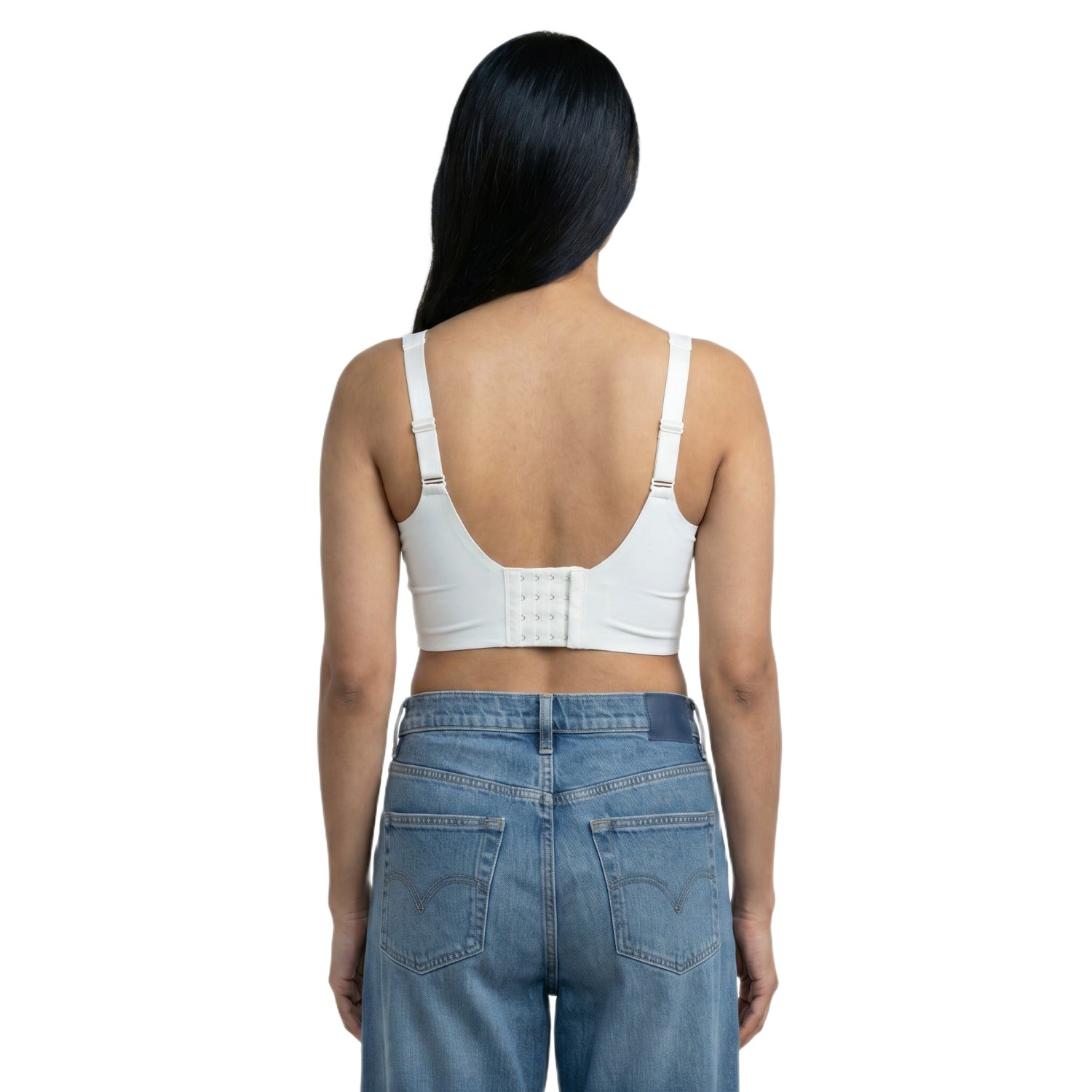 Women's Seamless Padded Modal Bra | Non-Wired Low Coverage T-Shirt Bra for Women | Soft Everyday Comfort Bra - 2534