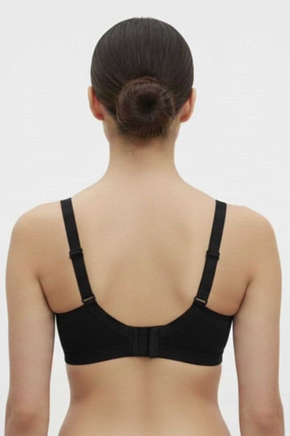 Women's Padded Cotton-Blend Bra – Medium Coverage, Seamless & Sweat-Absorbent Comfort - 7830