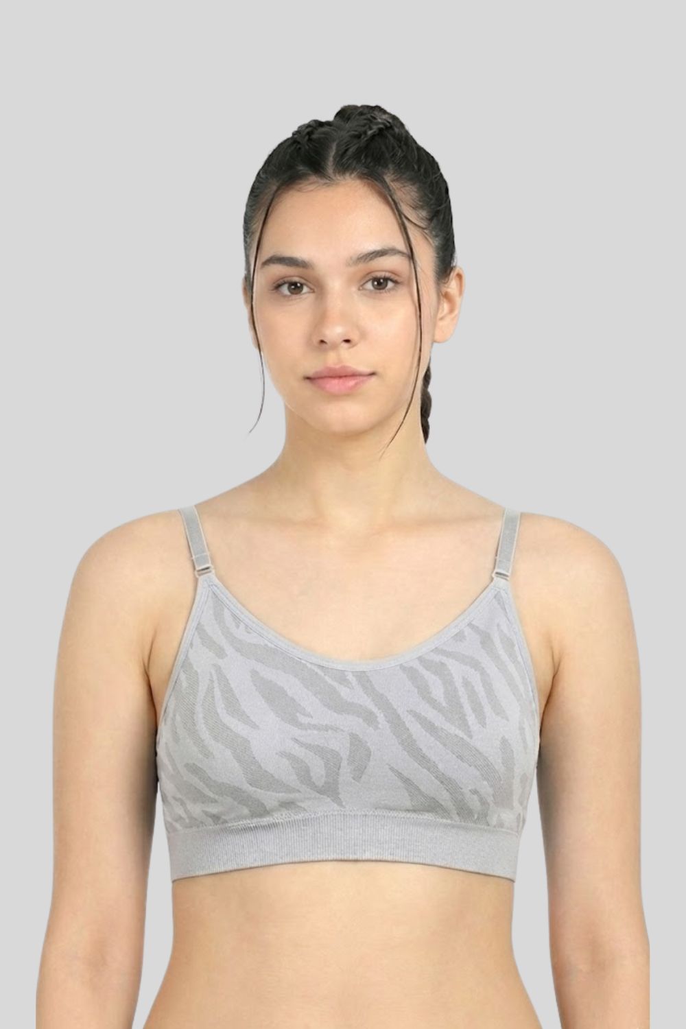 Women’s Padded Sport Bra | Sweat-Absorbent, Seamless, Medium Coverage & Soft Fit - S126