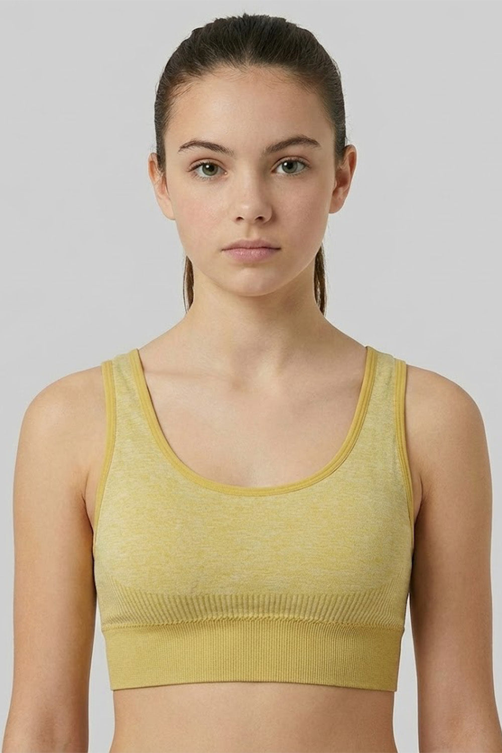 Teen Girls’ Padded Bra – Medium-Coverage, Seamless, Sweat-Absorbent & Soft-Printed Comfort - 1248