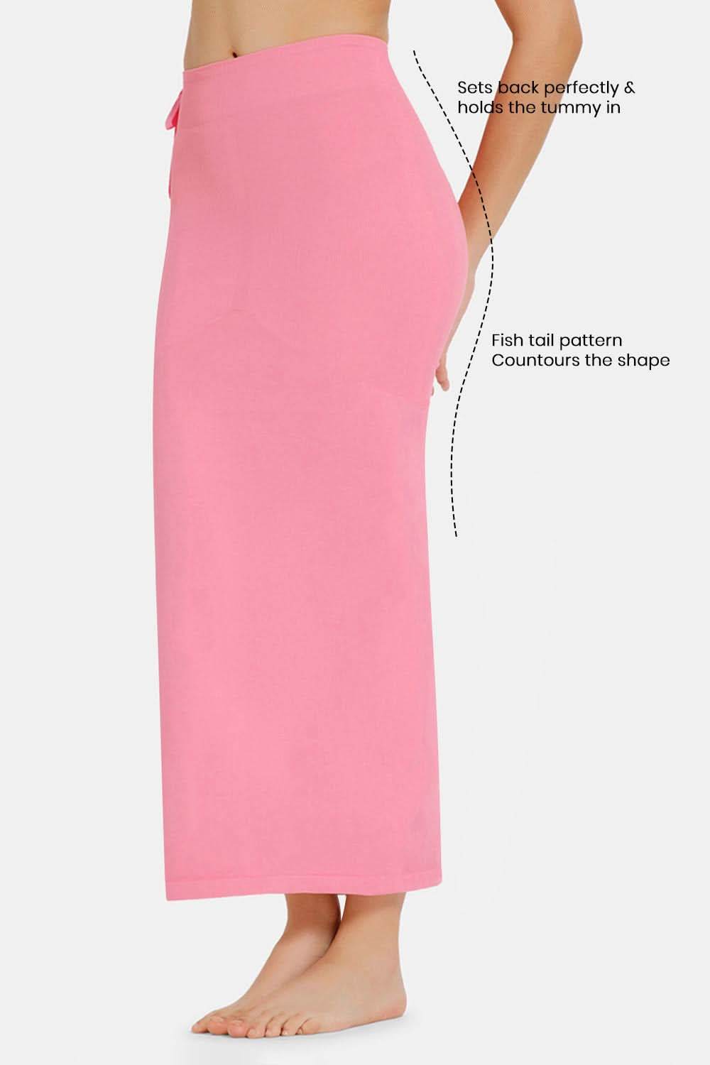 Intimacy Seamless Sweat Absorbent Mermaid Saree Shapewear - Pink - SW02 - Naidu Hall Family Store