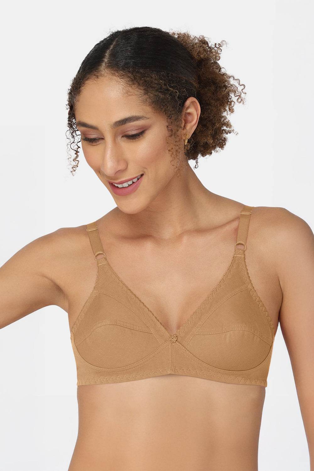Medium Coverage Non-Padded Non-Wired Naidu Hall Everyday Saree Bra - Charmi - Naidu Hall Family Store
