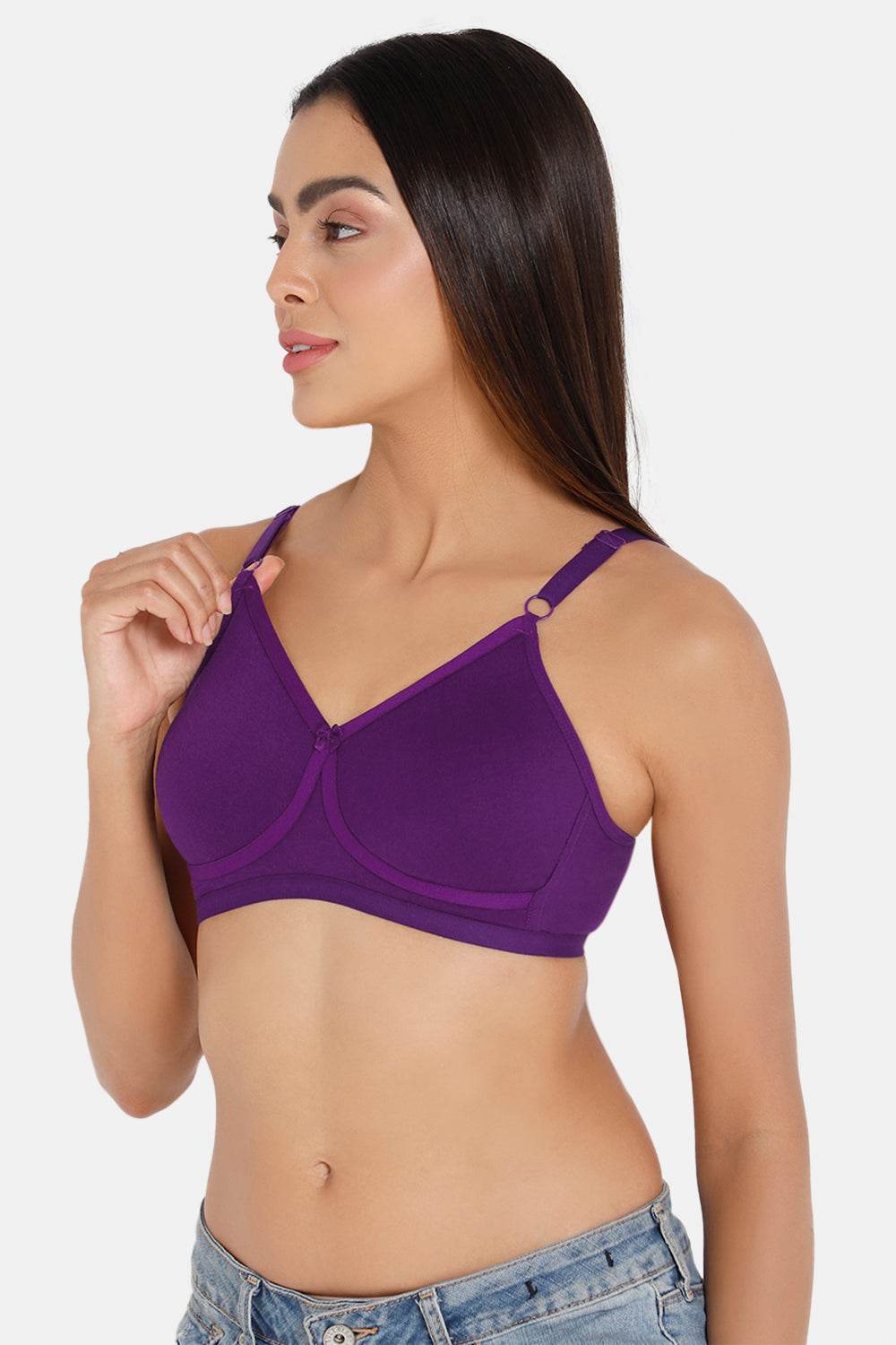 Naidu Hall High Coverage Non-Padded Non-Wired T-Shirt Bra - CLASSI - Naidu Hall Family Store