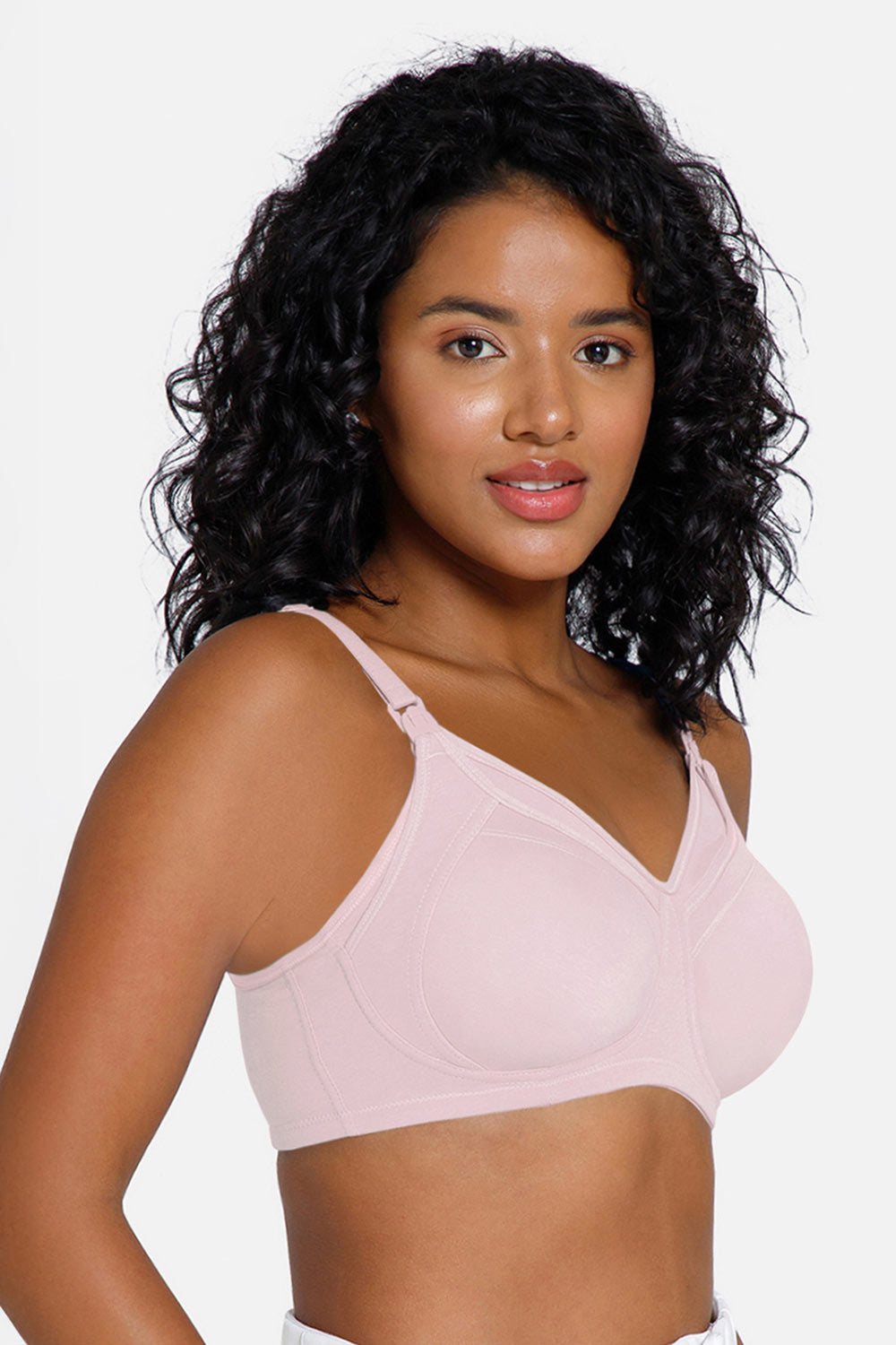High Coverage Intimacy Nursing Bra - Maternity Bra - Feeding Bra - Lavender - FB07