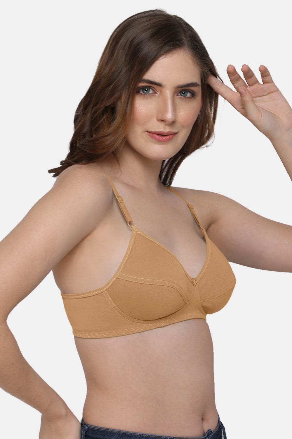 Naidu Hall Medium Coverage Non-Padded Non-Wired Everyday Saree Bra - Glori - Naidu Hall Family Store