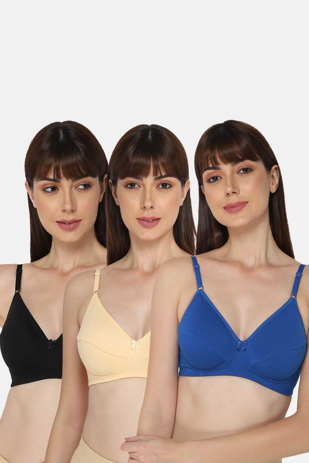 Intimacy Saree Bra Special Combo Pack - IN05 - C35 - Naidu Hall Family Store