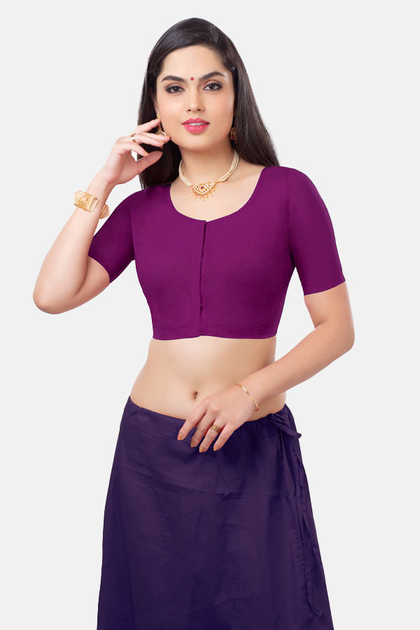 Naidu Hall Princess Cut Short Sleeve two by two Blouse