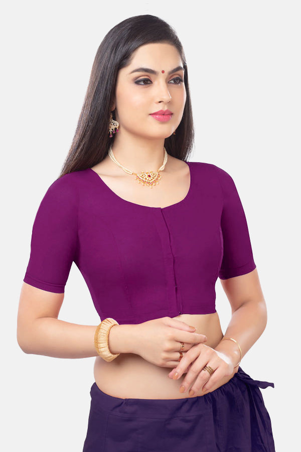Naidu Hall Princess Cut Short Sleeve two by two Blouse