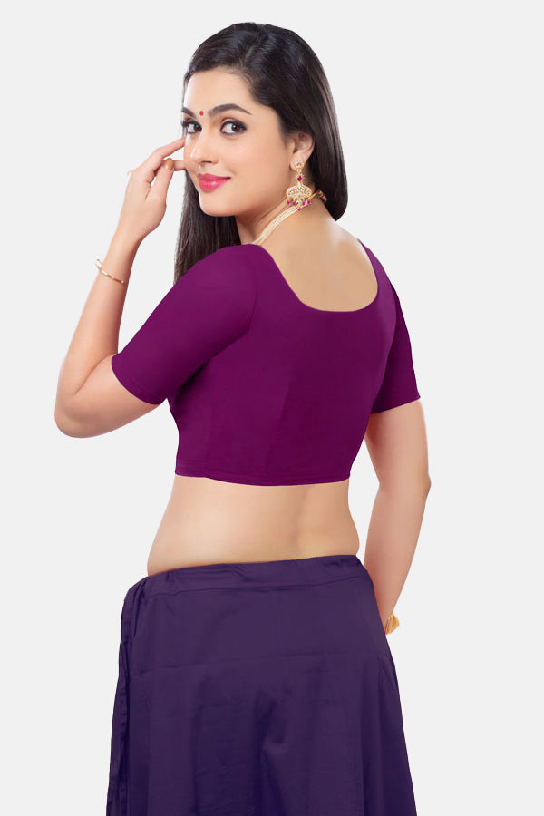 Naidu Hall Princess Cut Short Sleeve two by two Blouse