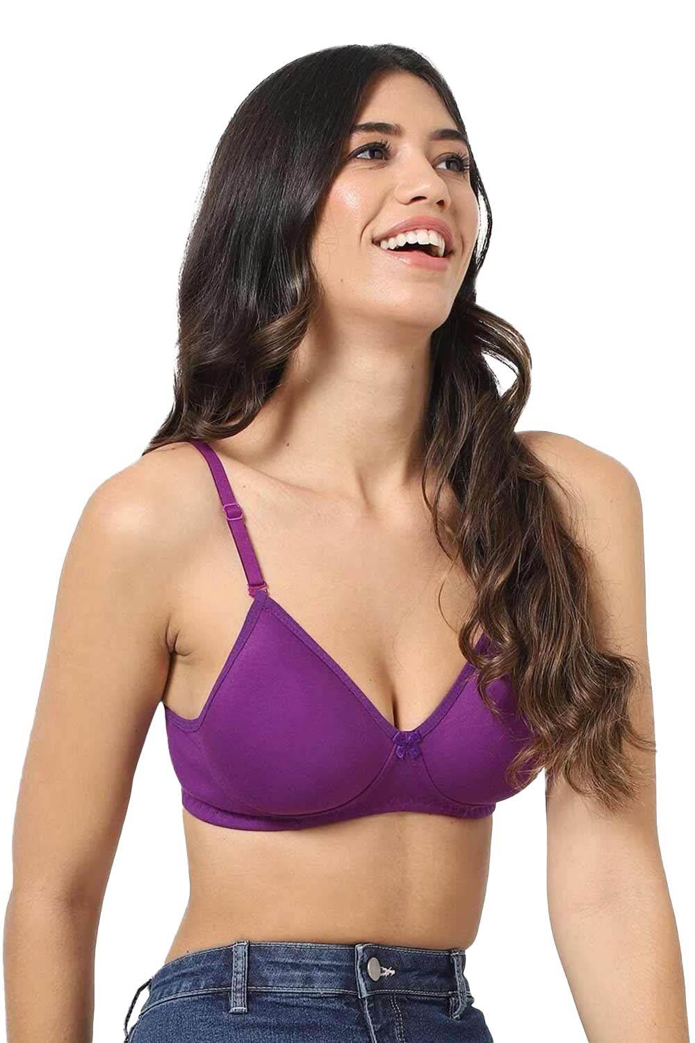 Intimacy Everyday Bra Combo Pack – Soft, Non-Padded, and Comfortable Daily Essentials for Women (ES06-C42) - Naidu Hall Family Store