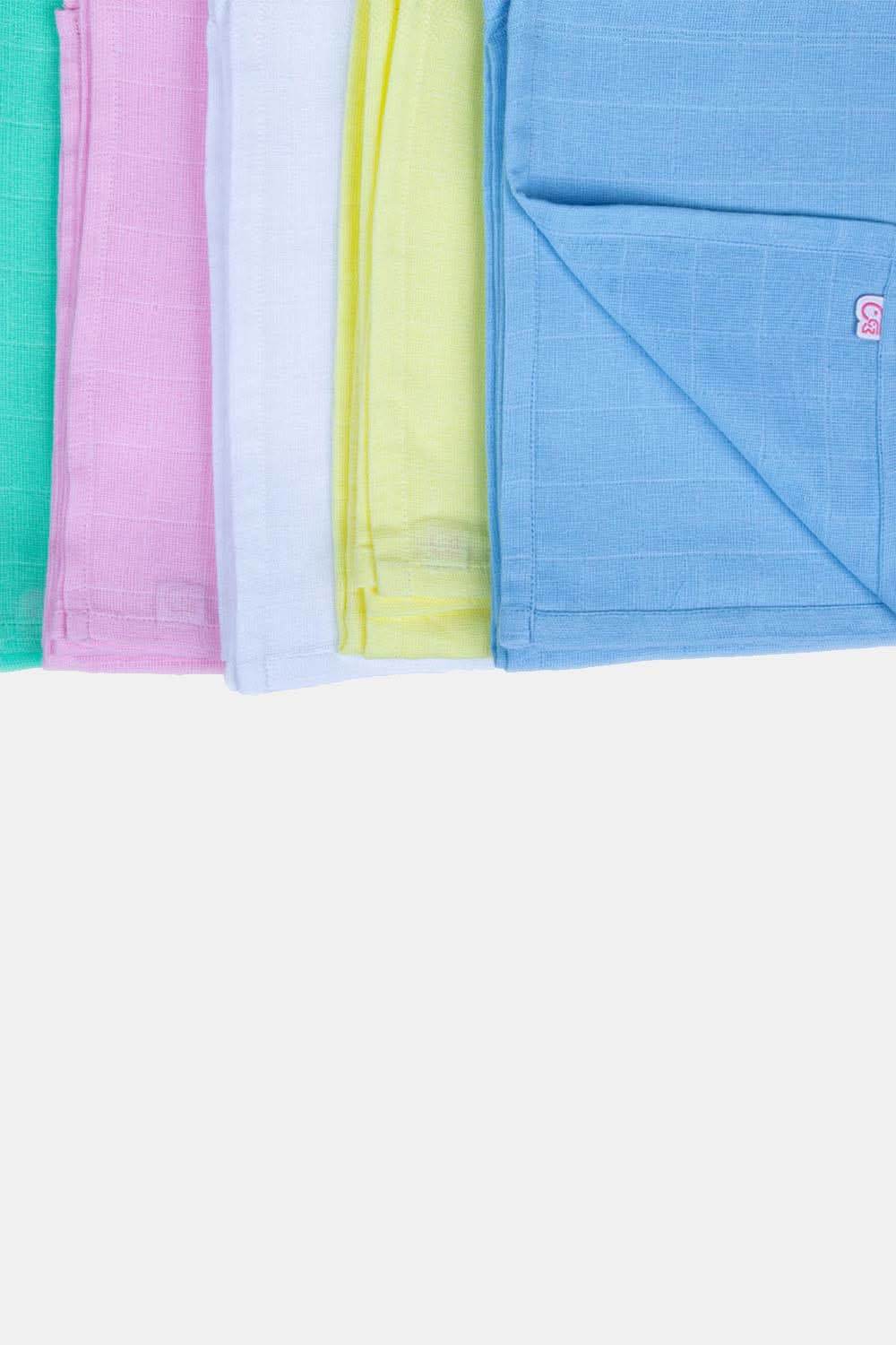Oh Baby - 3 Piece Set Of Solid Towels - S3PP, Reusable And Quick Dry Cotton Nappies - Naidu Hall Family Store