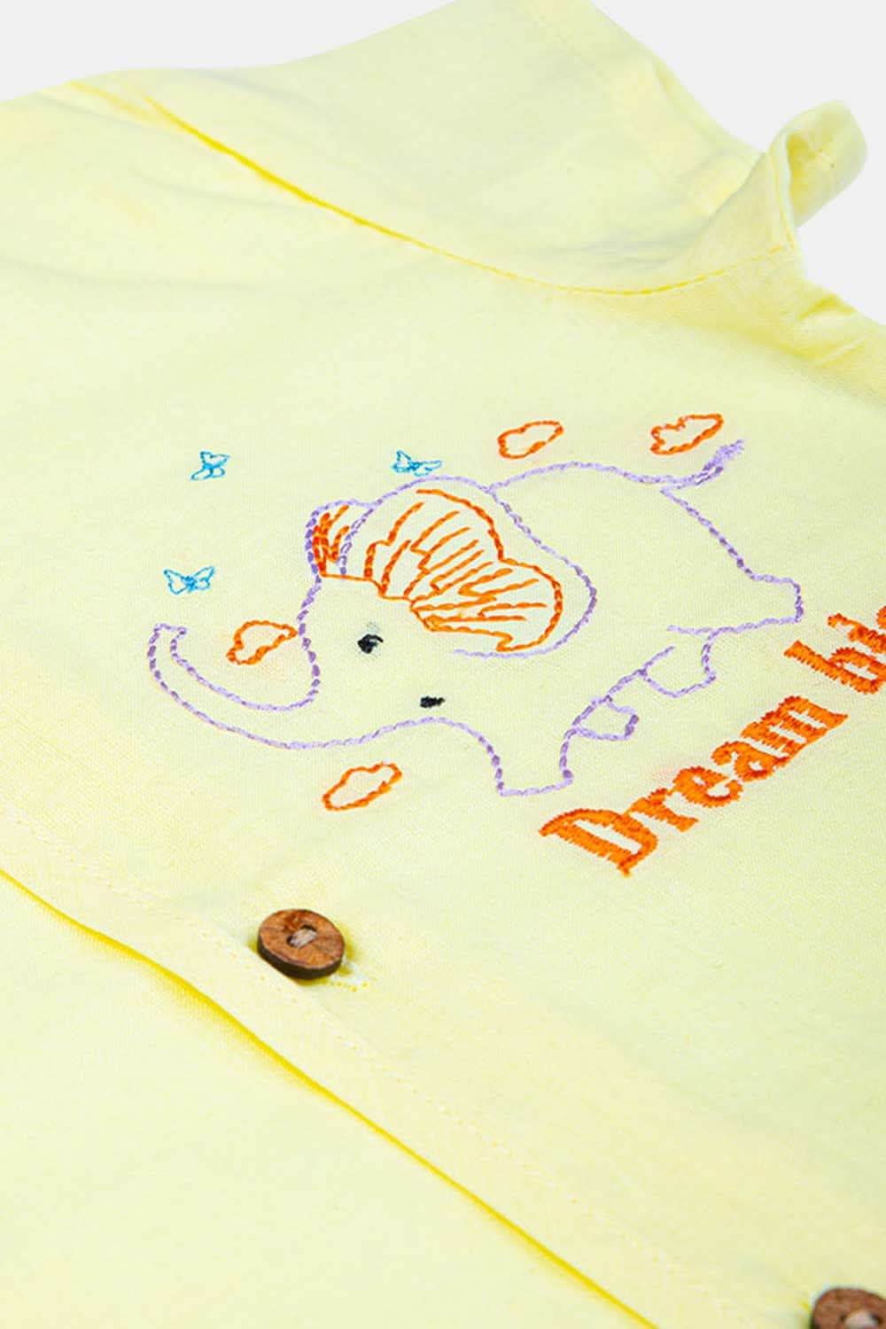 Oh Baby Dream Big Front Button Vest-half Sleeve - HV01 - Naidu Hall Family Store