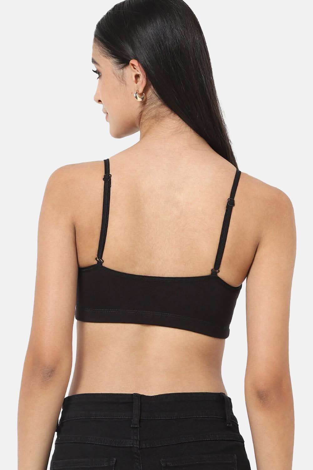 High Coverage Non-Wired Non-Padded Solid Moisture Absorbent Intimacy Beginners Bra -BB01 - Naidu Hall Family Store