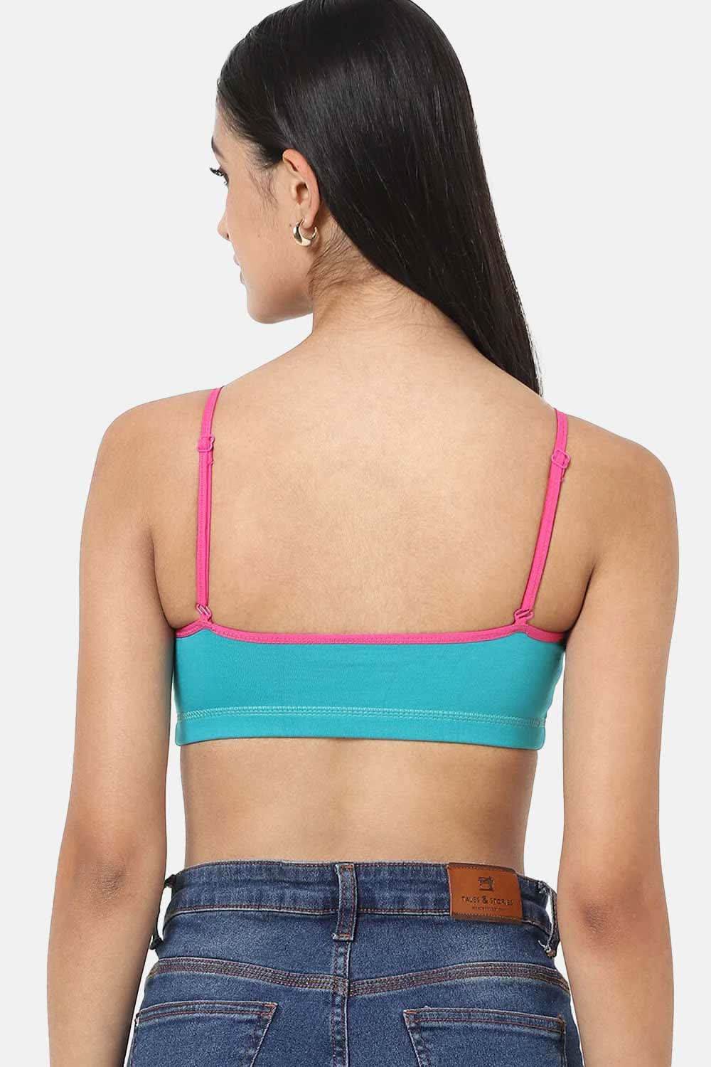 High Coverage Non-Wired Non-Padded Solid Moisture Absorbent Intimacy Beginners Bra -BB01 - Naidu Hall Family Store