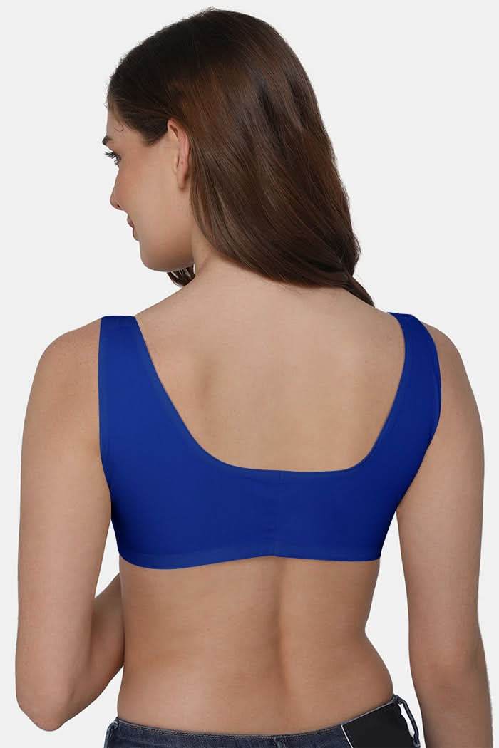 Naidu Hall High Coverage Non-Wired Non-Padded Front Open Cotton Saree Bra - NRPB - Naidu Hall Family Store