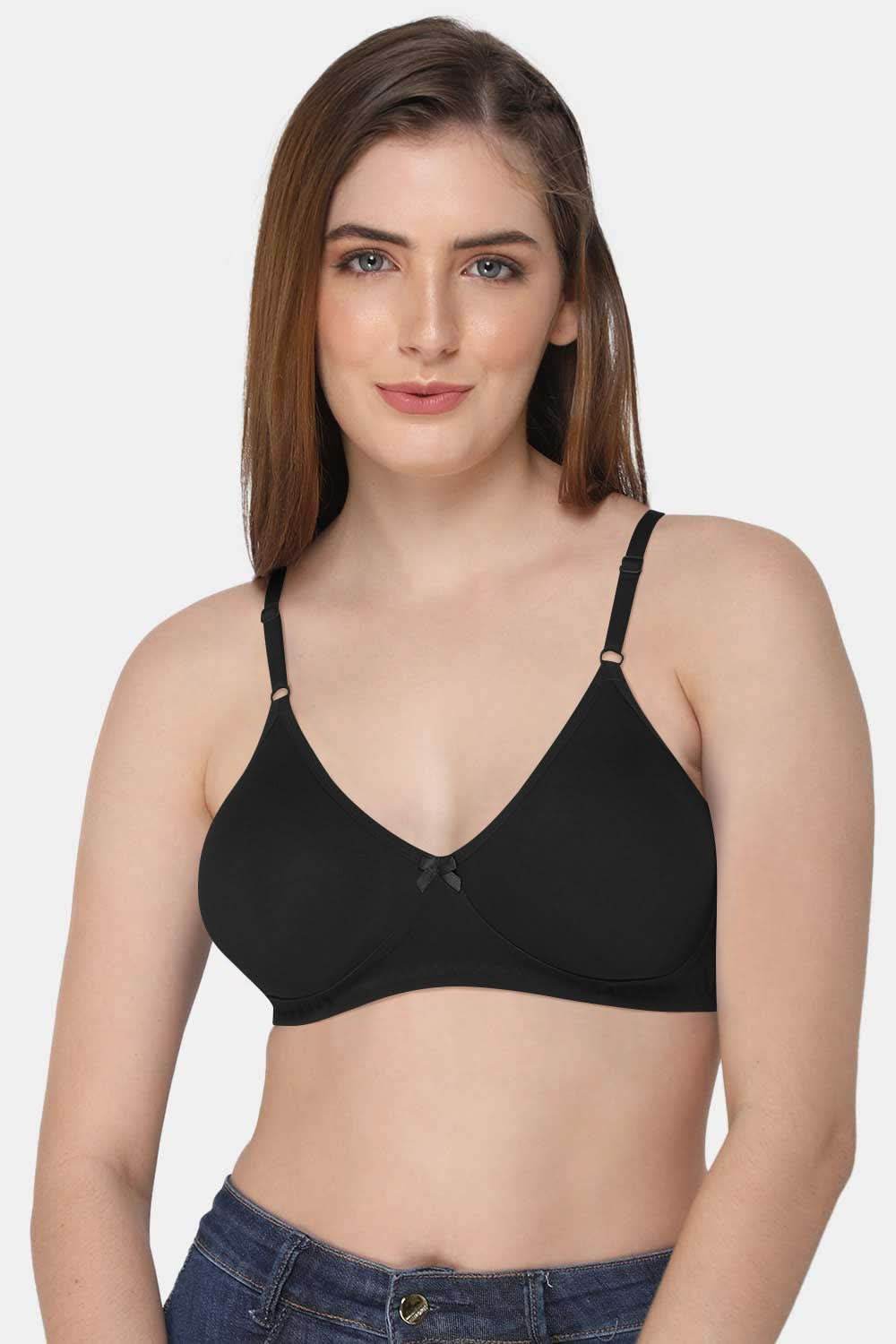 Medium Coverage Moisture absorbent Non-Wired Non-Padded Intimacy Saree Bra - INT29 - Everyday Bra - Naidu Hall Family Store