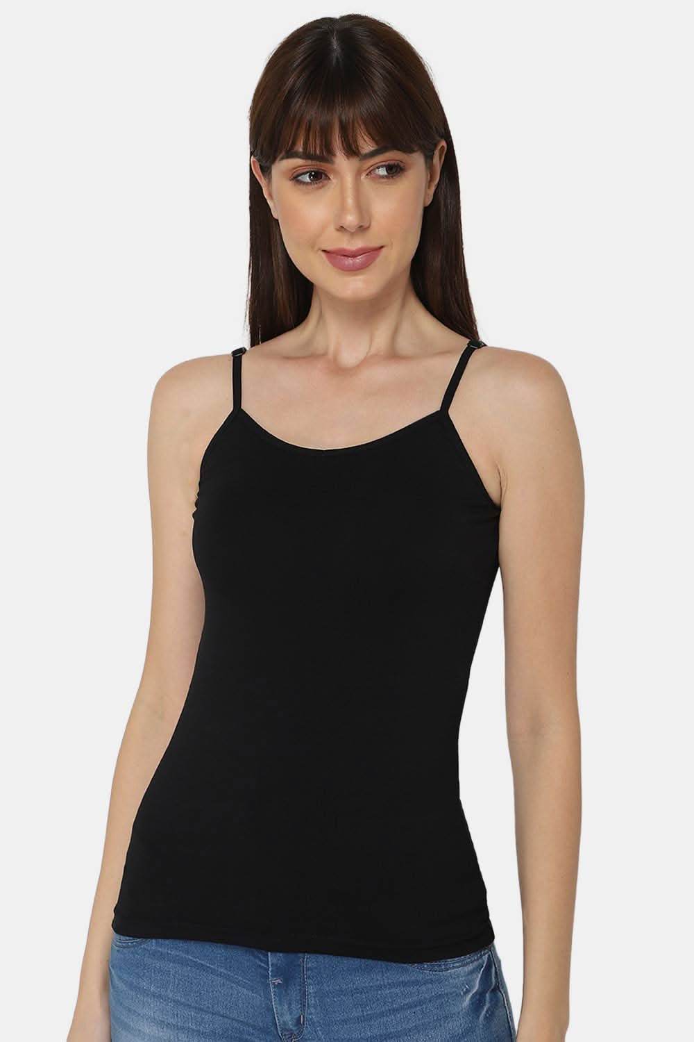 Intimacy Full Coverage Cotton Slip Camisole – CL04 | Non-Padded, Non-Wired & Seamless - Naidu Hall Family Store