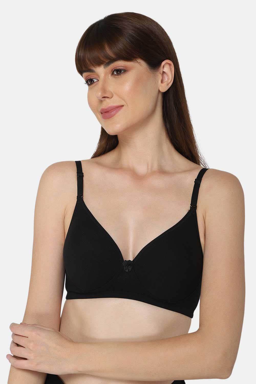Medium Coverage Non-Wired Thin & Adjustable Intimacy T-Shirt Padded Bra - UC09 - Naidu Hall Family Store