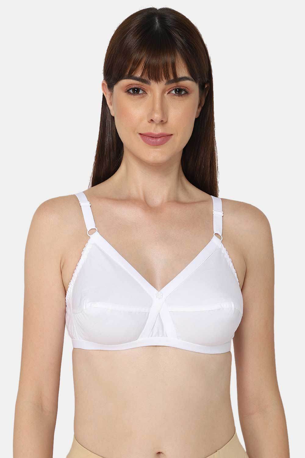 Full Coverage Non-Padded Adjustable Strap Heritage Collection Saree Bra - Cross - Prime Shades - Naidu Hall Family Store