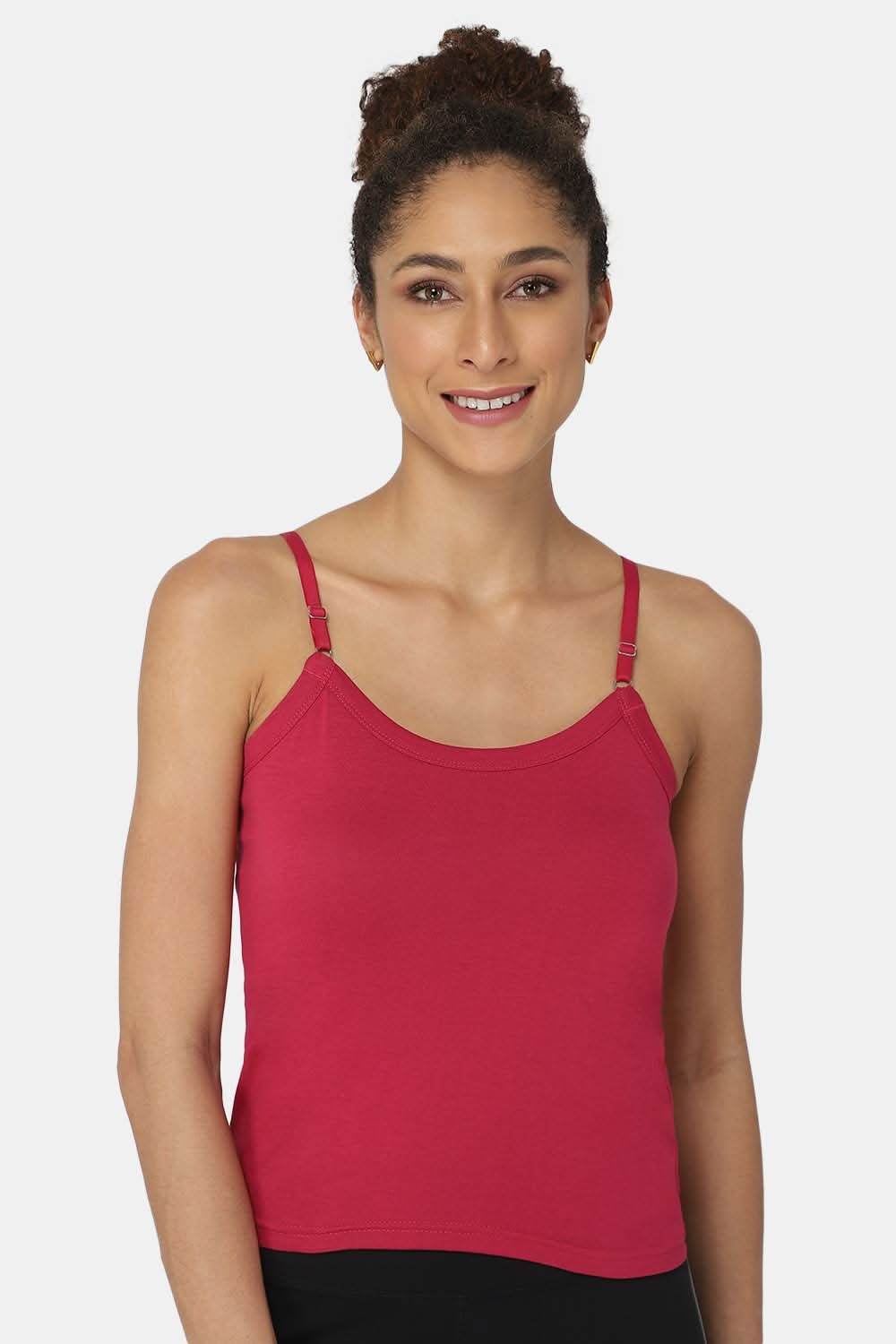 Intimacy Cotton Slip Camisole – IN05 | Wire-Free, Seamless & Adjustable - Naidu Hall Family Store