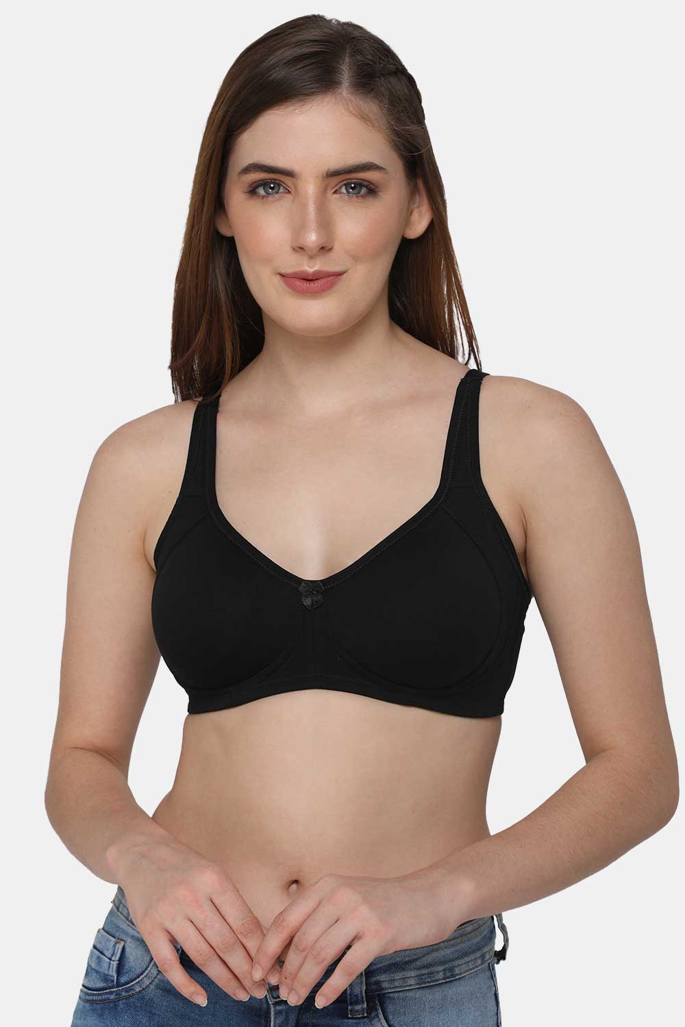 Net Black Ladies Bra, For Inner Wear, Size: 40 inch at Rs 86/piece