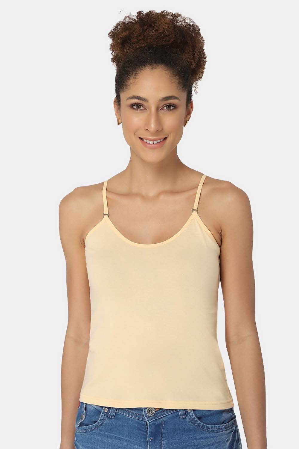 Intimacy Full Coverage Cotton Slip Camisole – IN15 | Non-Wired, Non-Padded & Ultra-Comfortable - Naidu Hall Family Store