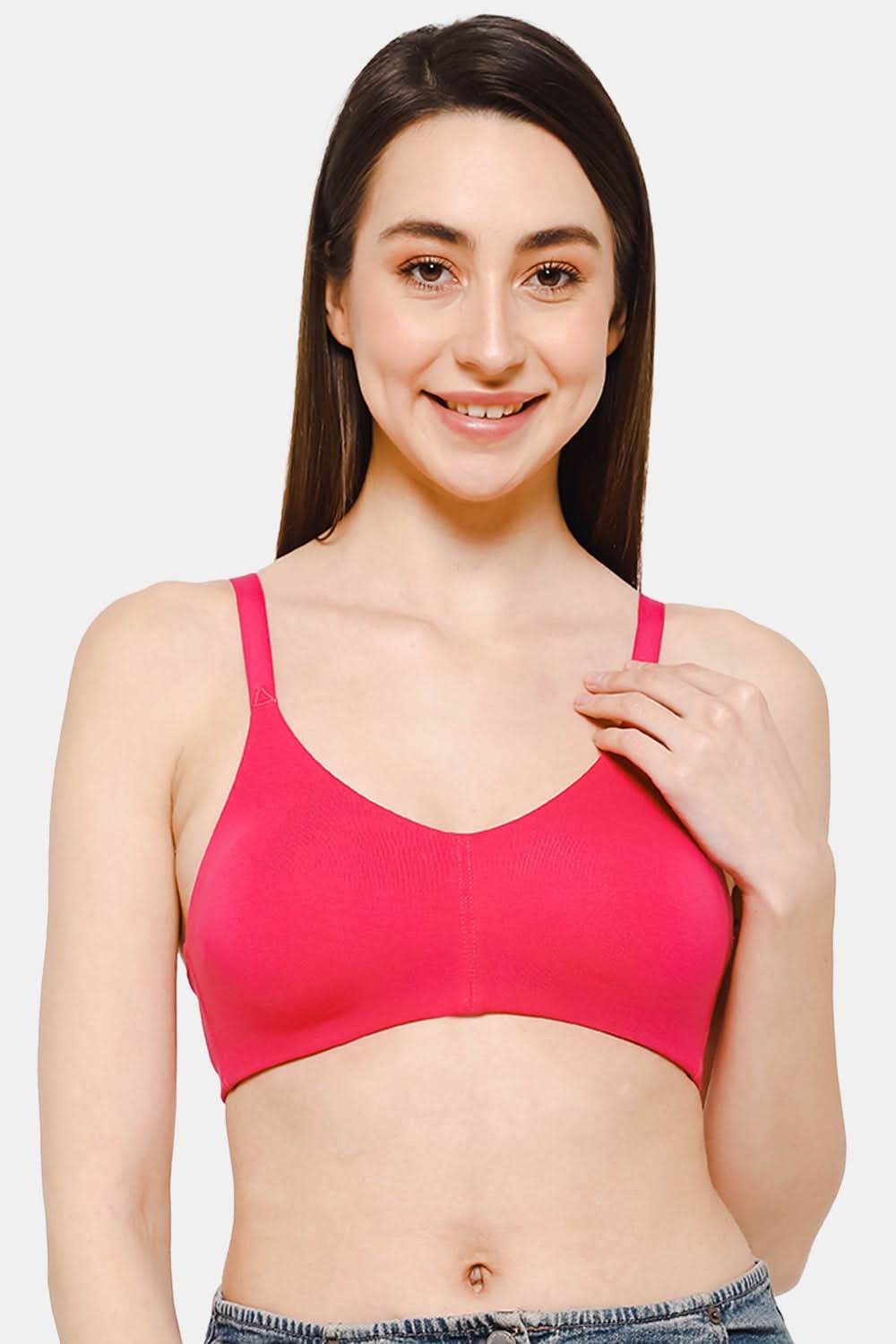 High Coverage Non-Wired Non-Padded Intimacy T-Shirt Bra - DEF S - Naidu Hall Family Store