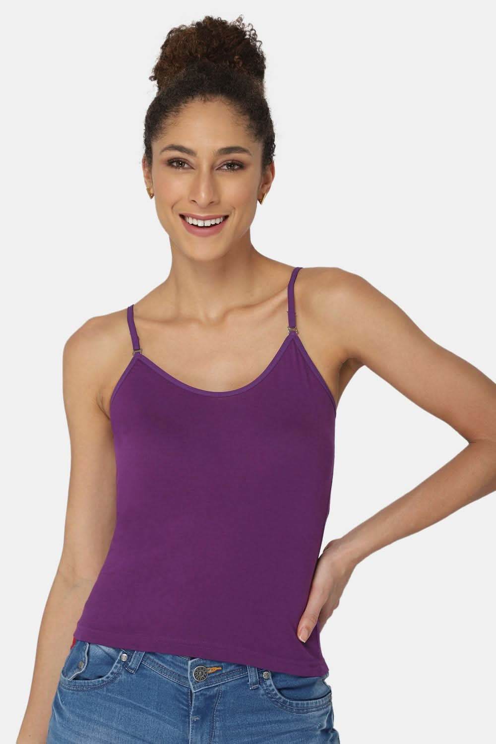 Intimacy Full Coverage Cotton Slip Camisole – IN15 | Non-Wired, Non-Padded & Ultra-Comfortable - Naidu Hall Family Store