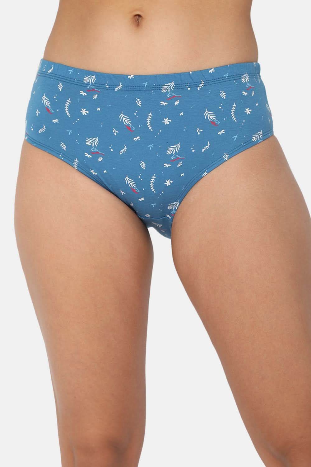 Intimacy Assorted Classic Dark Printed Cotton Panty – Inner Elastic – Pack of 3 - Naidu Hall Family Store