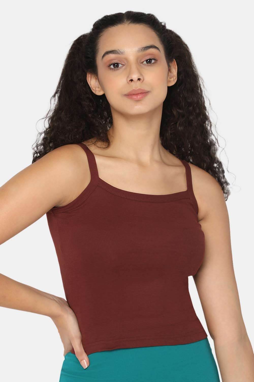 Intimacy Full Coverage 100% Cotton Slip Camisole – IN01 | Non-Padded & Seamless Comfort for Everyday Wear - Naidu Hall Family Store