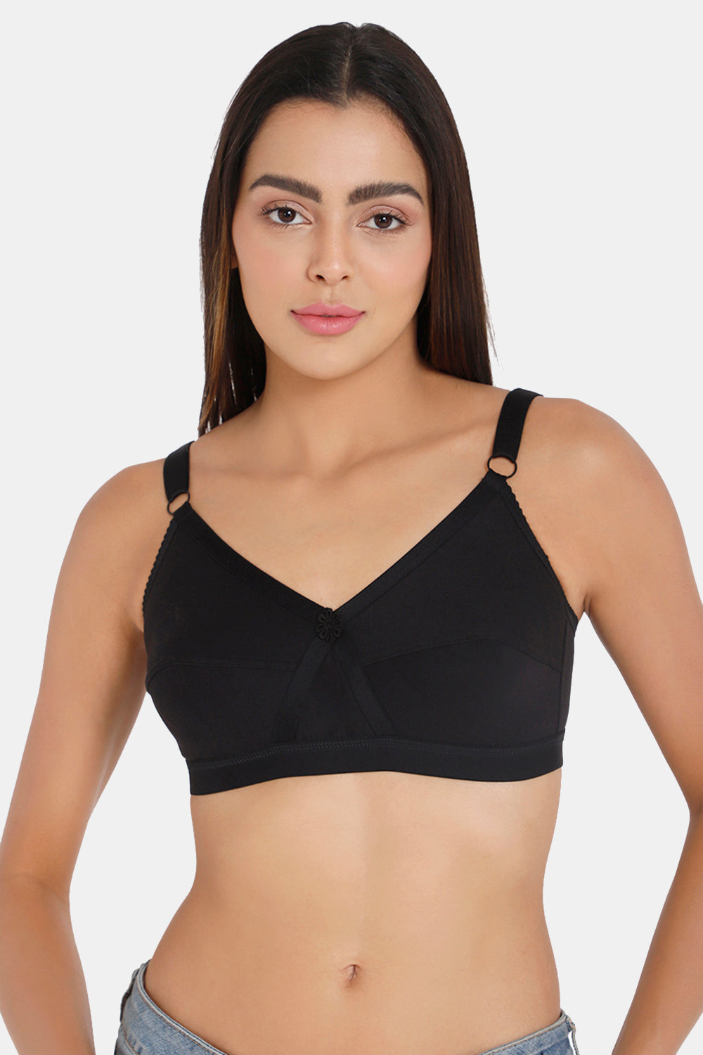 Full Coverage Non-Wired Non-Padded Intimacy Kriss-Kross Everyday Bra 