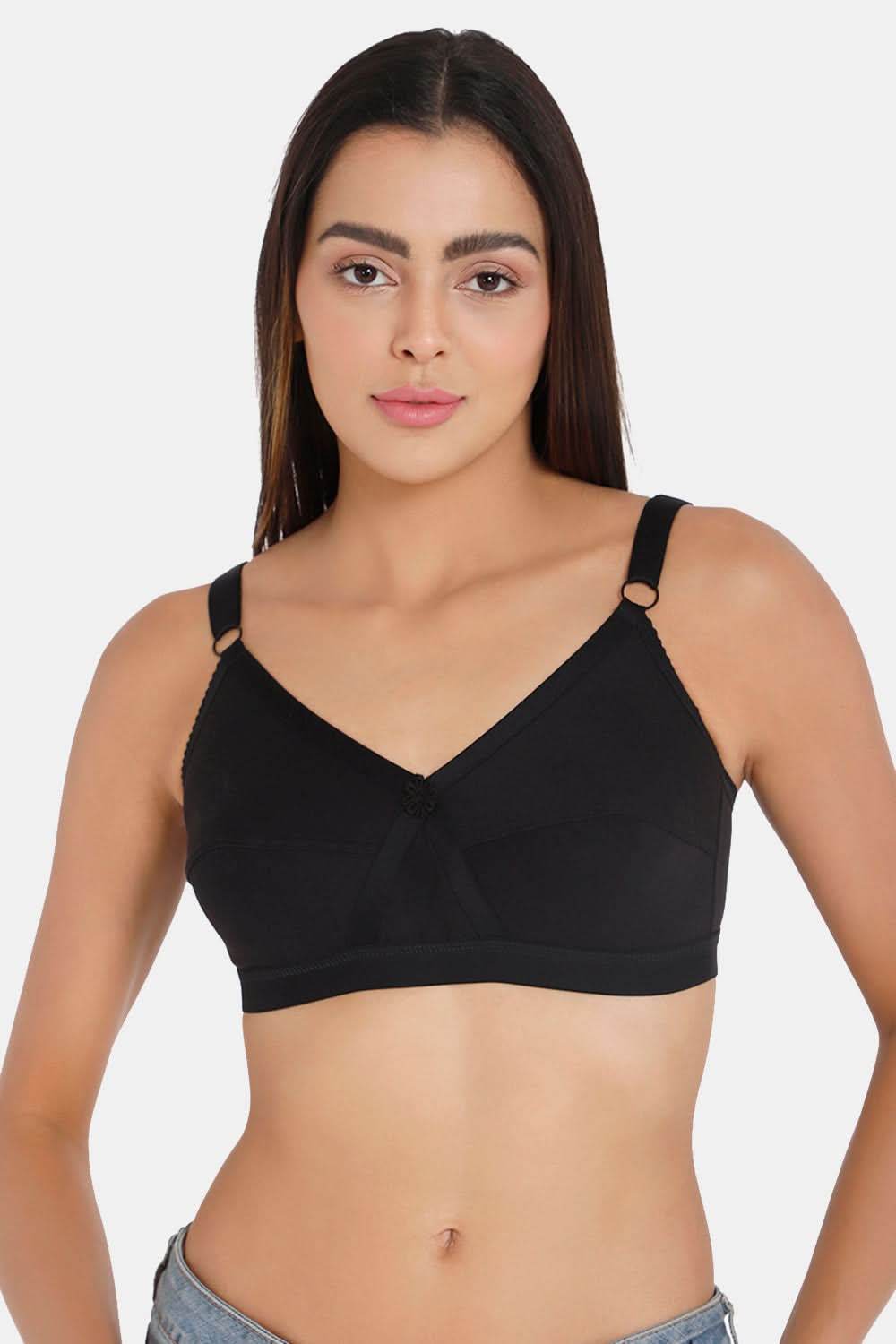 Full Coverage Non-Wired Non-Padded Intimacy Kriss-Kross Everyday Bra - Prime Shades - Naidu Hall Family Store