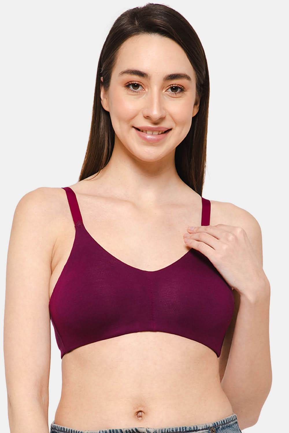 High Coverage Non-Wired Non-Padded Intimacy T-Shirt Bra - DEF S - Naidu Hall Family Store