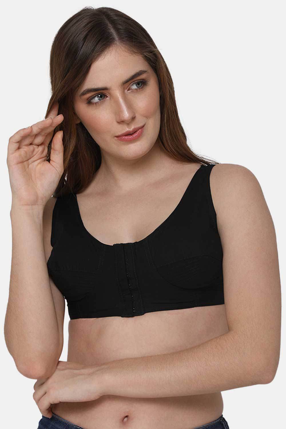Naidu Hall High Coverage Non-Wired Non-Padded Front Open Cotton Saree Bra - NRPB - Naidu Hall Family Store