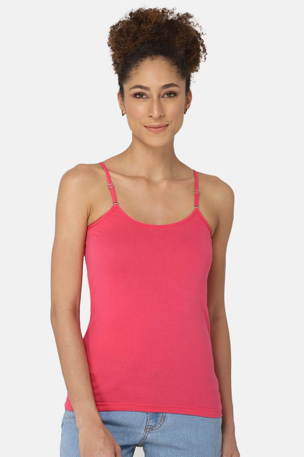 Intimacy Full Coverage Cotton Slip Camisole – IN08 | Non-Padded & Wire-Free Comfort Design - Naidu Hall Family Store