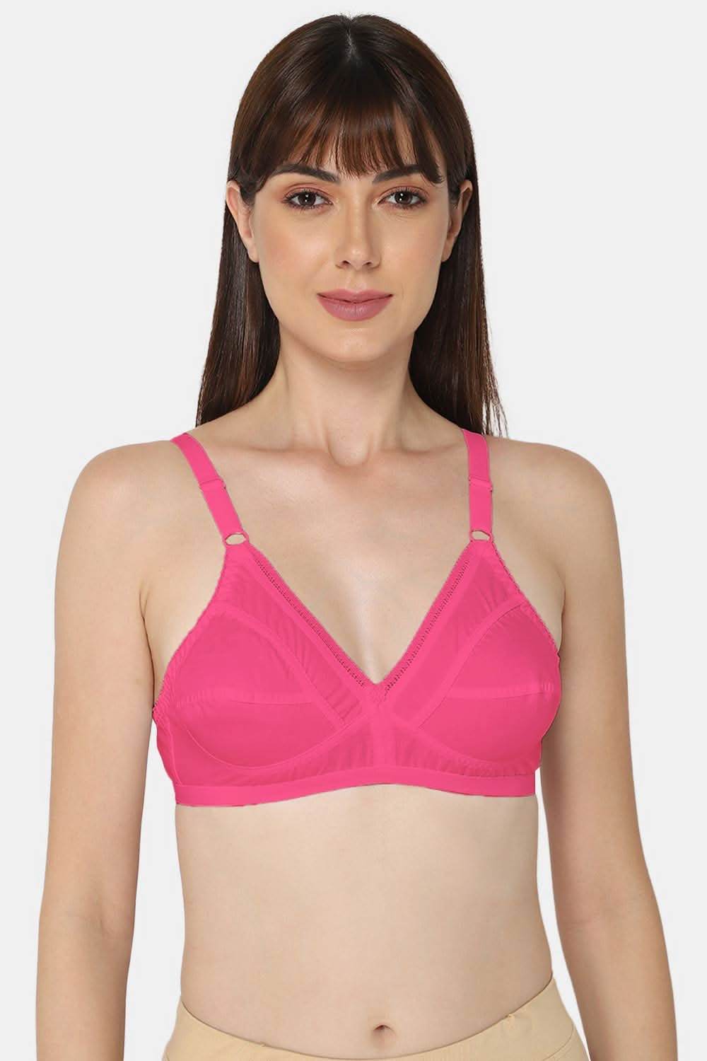Medium Coverage Non-Padded Non-Wired Naidu Hall Saree Bra - Naturalle - Other Colors - Naidu Hall Family Store