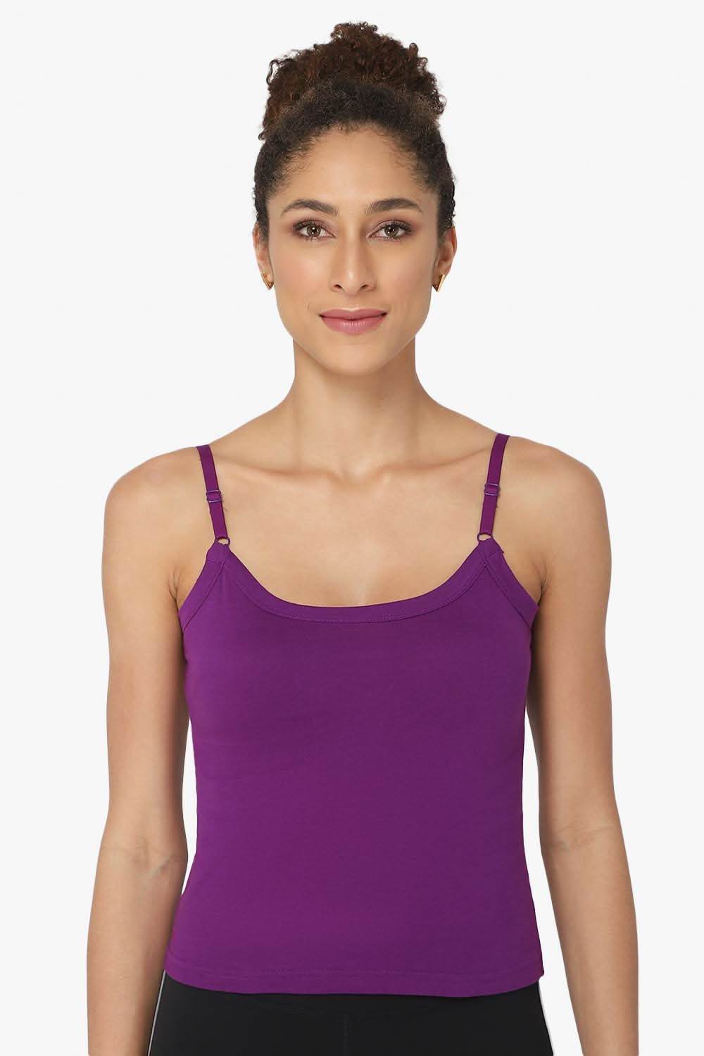 Intimacy Cotton Slip Camisole – IN05 | Wire-Free, Seamless & Adjustable - Naidu Hall Family Store