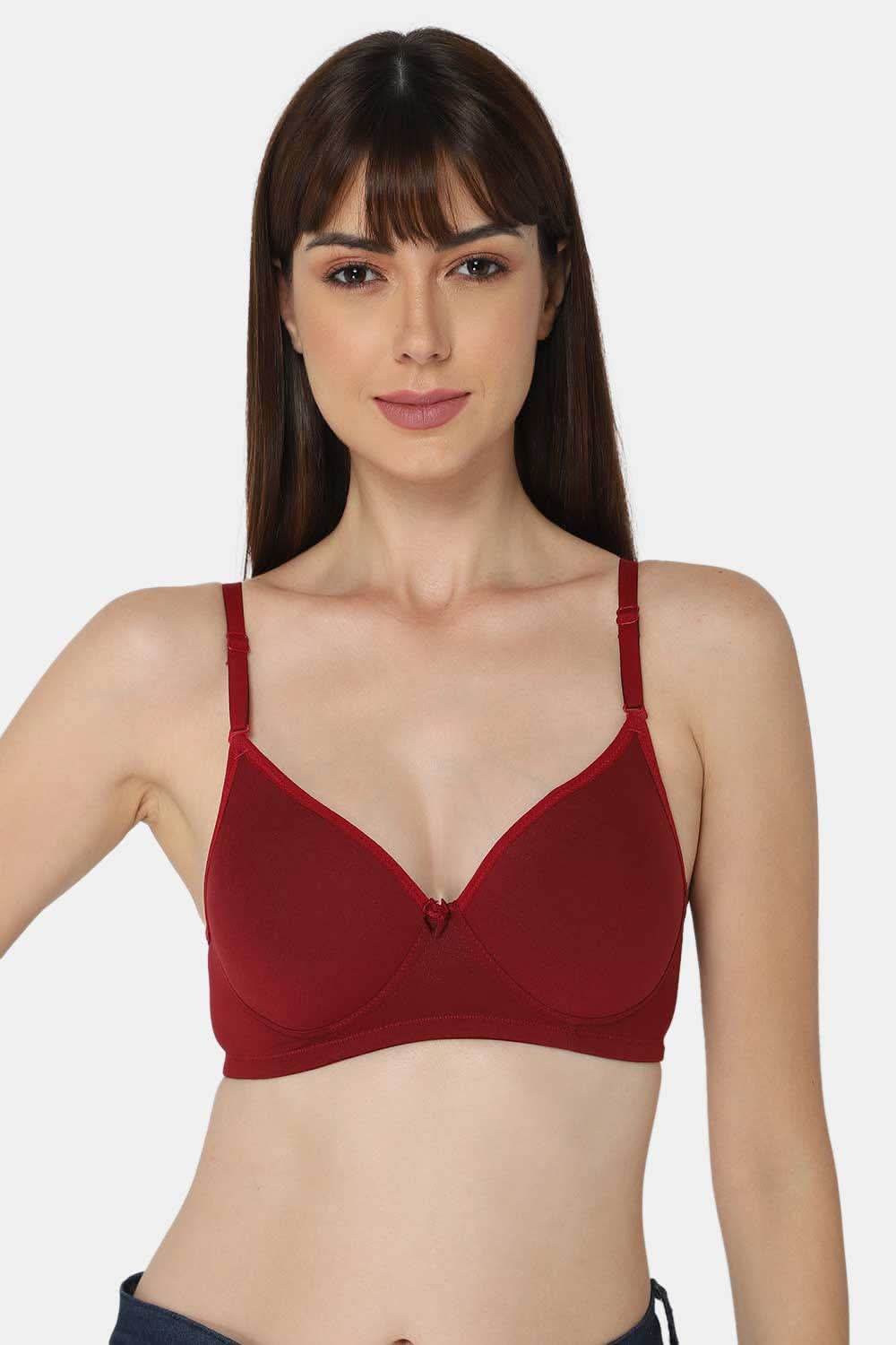 Medium Coverage Non-Wired Thin & Adjustable Intimacy T-Shirt Padded Bra - UC09 - Naidu Hall Family Store
