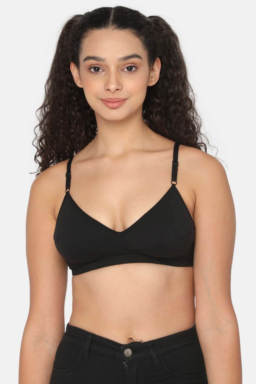 Naidu Hall Medium Coverage Non-Padded Non-Wired Everyday Saree Bra - Glori - Naidu Hall Family Store