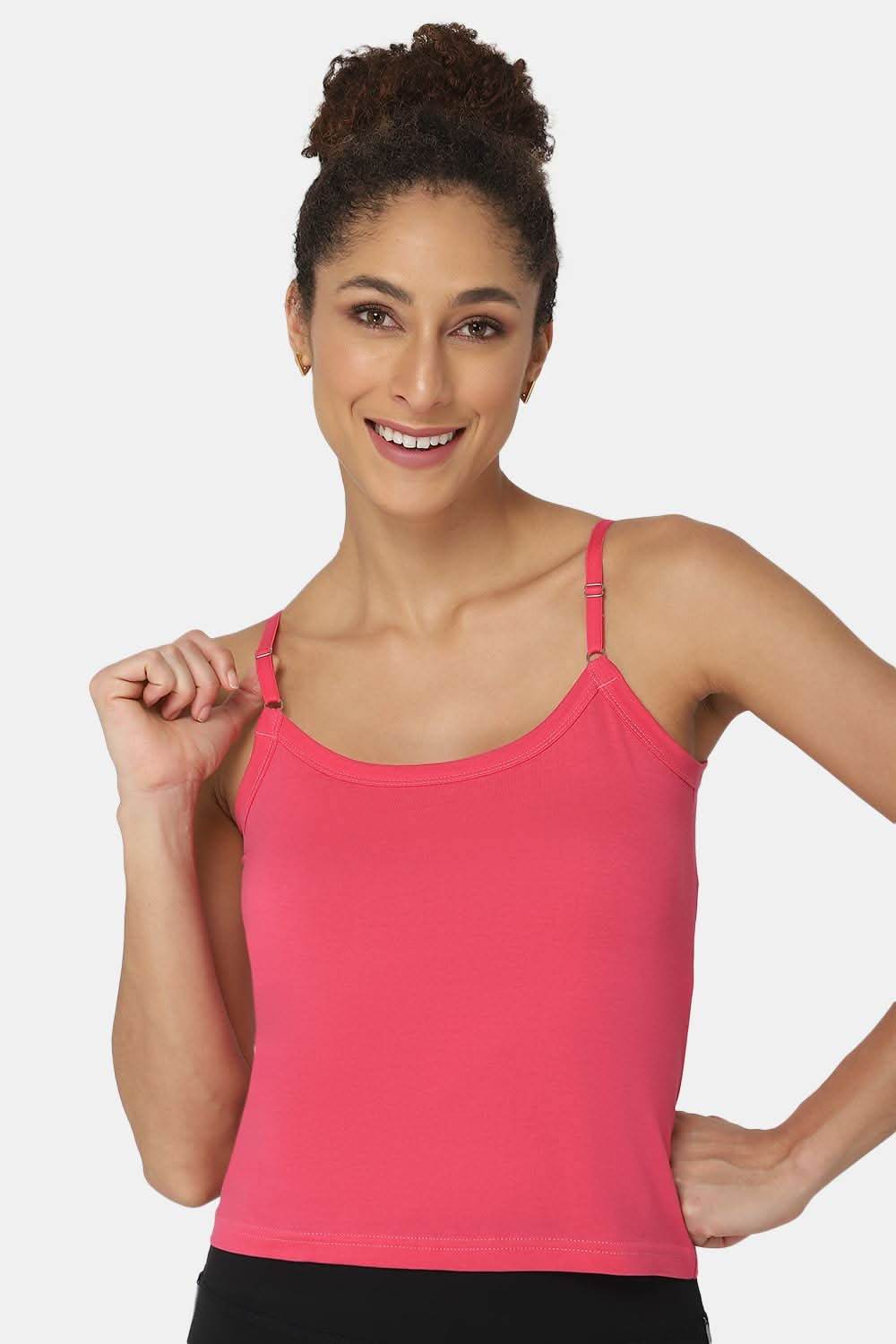 Intimacy Cotton Slip Camisole – IN05 | Wire-Free, Seamless & Adjustable - Naidu Hall Family Store