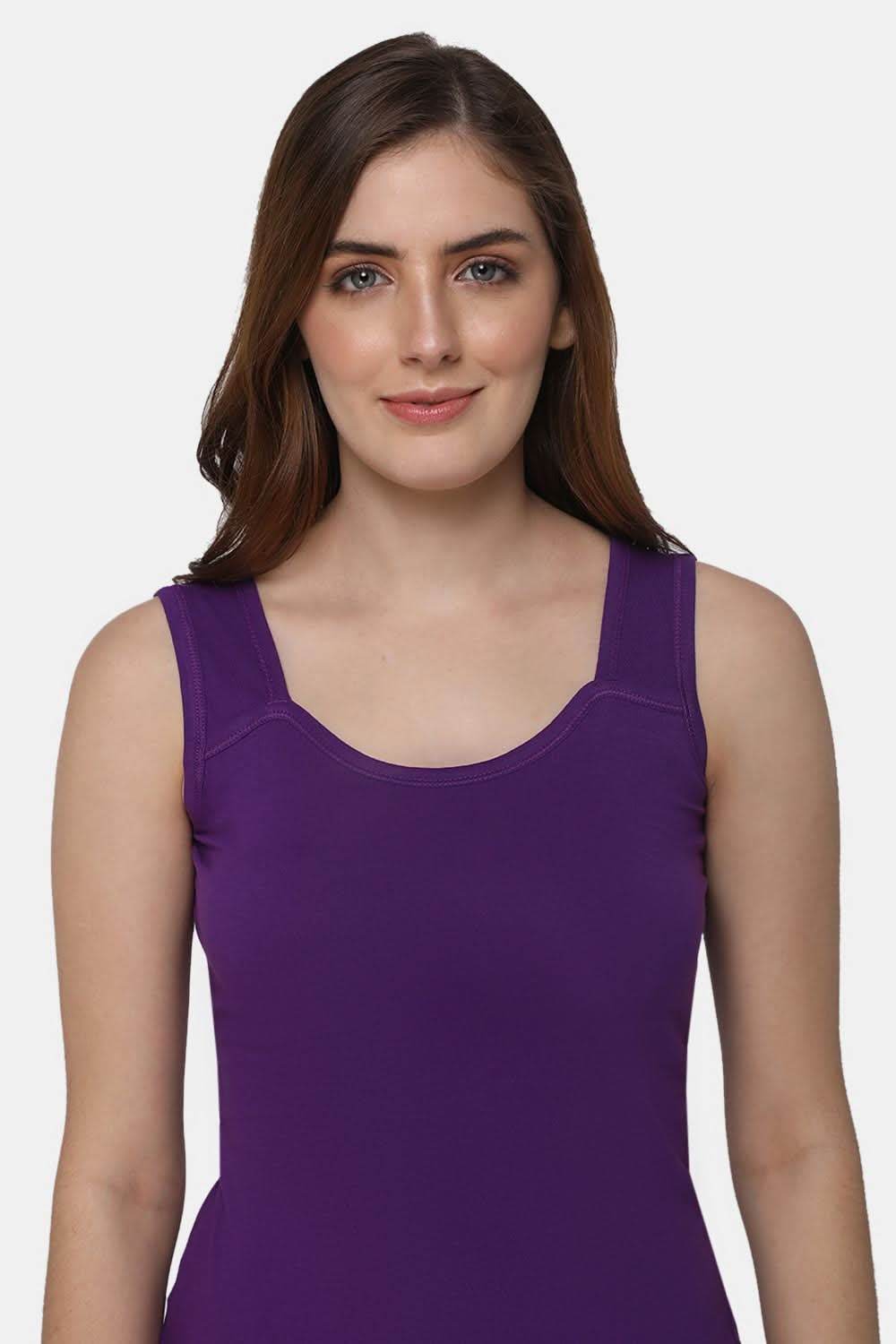 Full Coverage Sweat Absorbent Intimacy Cotton Tanktop - IN07 - Naidu Hall Family Store